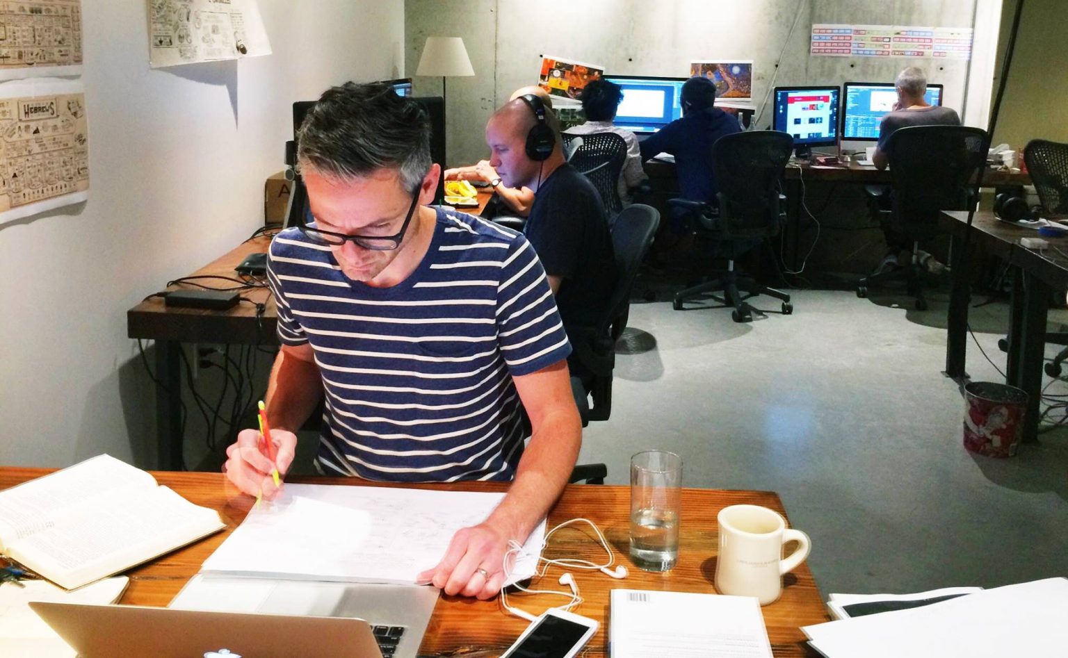 bibleProject team working