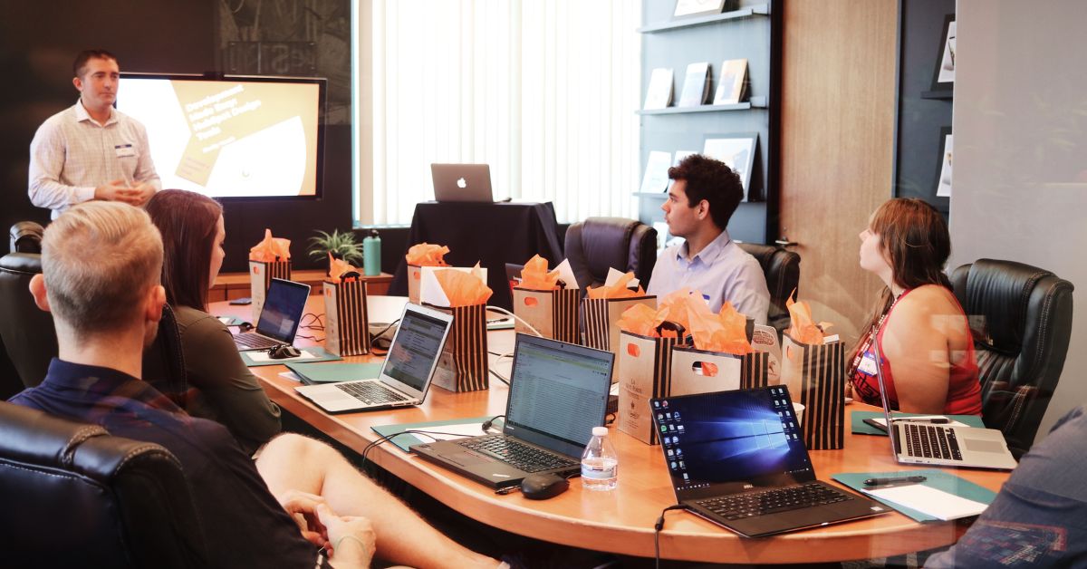 Boardroom meeting 