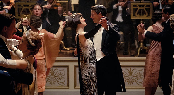 Downtown Abbey Movie Scene