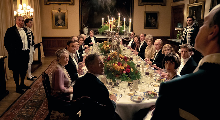 Downtown Abbey Movie Scene