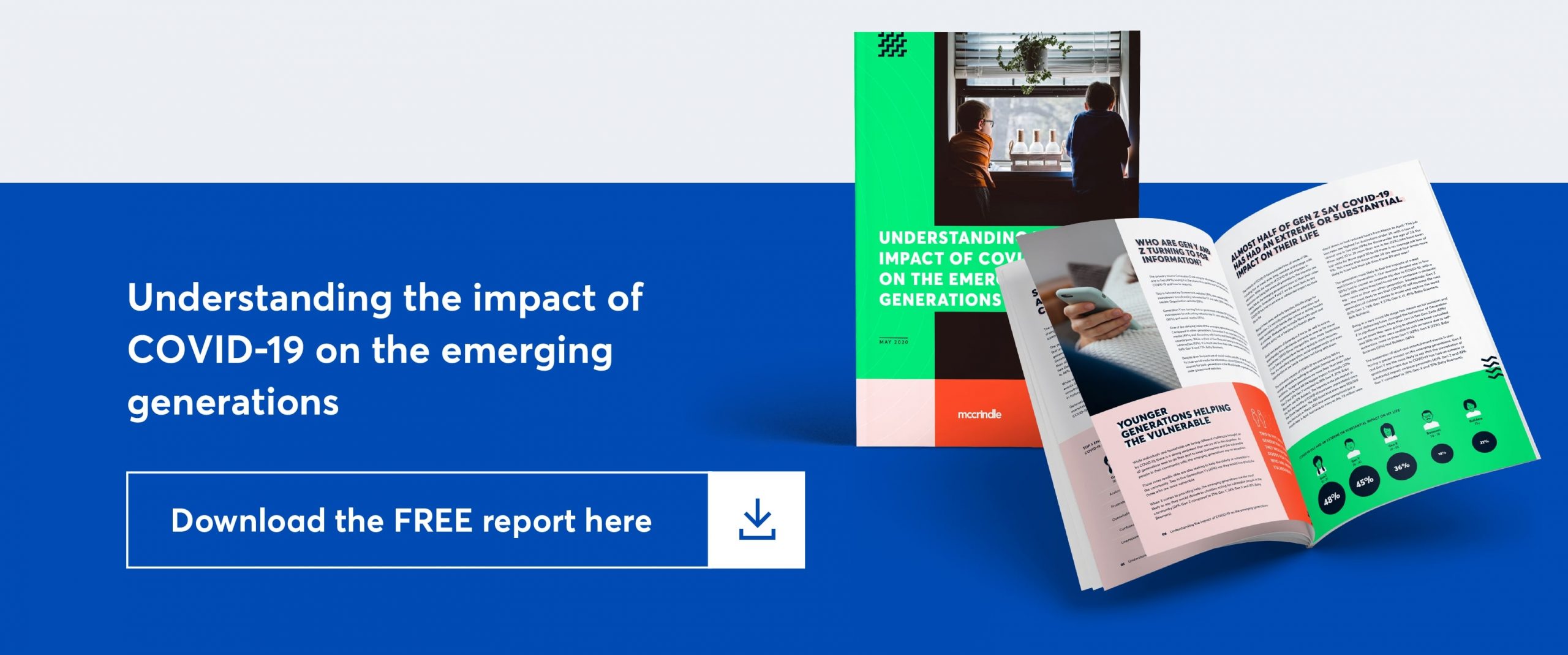 undrestanding the impact of covid on emerging generations. download the free report here