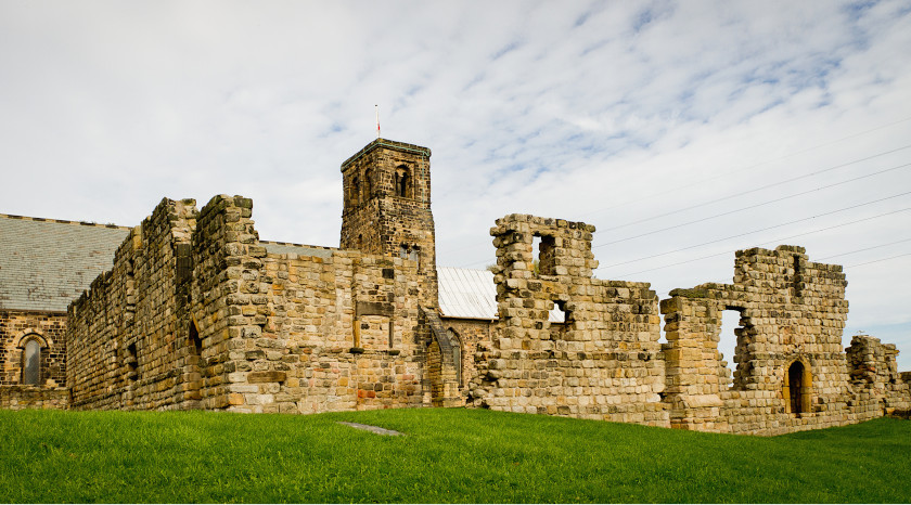 Landscape image of St Paul's Jarrow