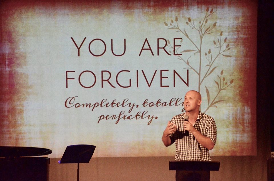Tim Giovanelli preaching
