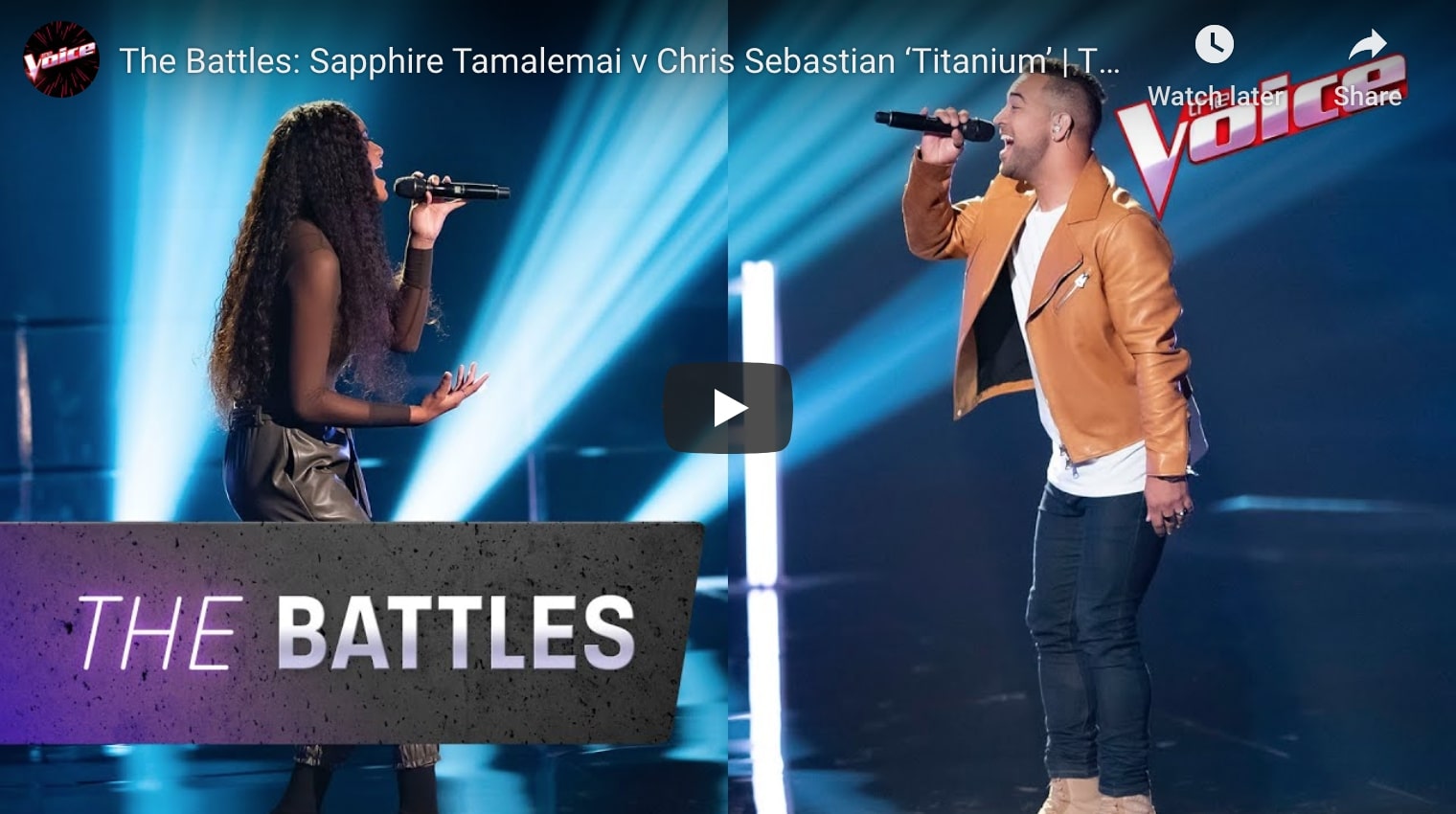 chris sebastian the battles video