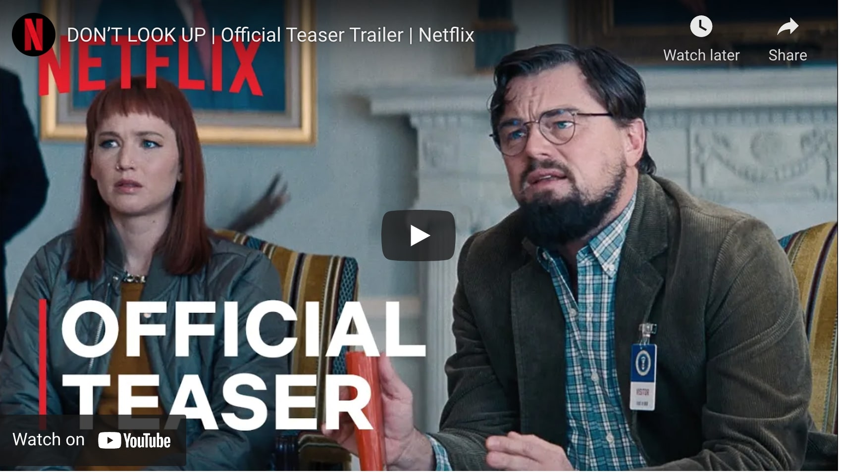 don't look up official teaser trailer